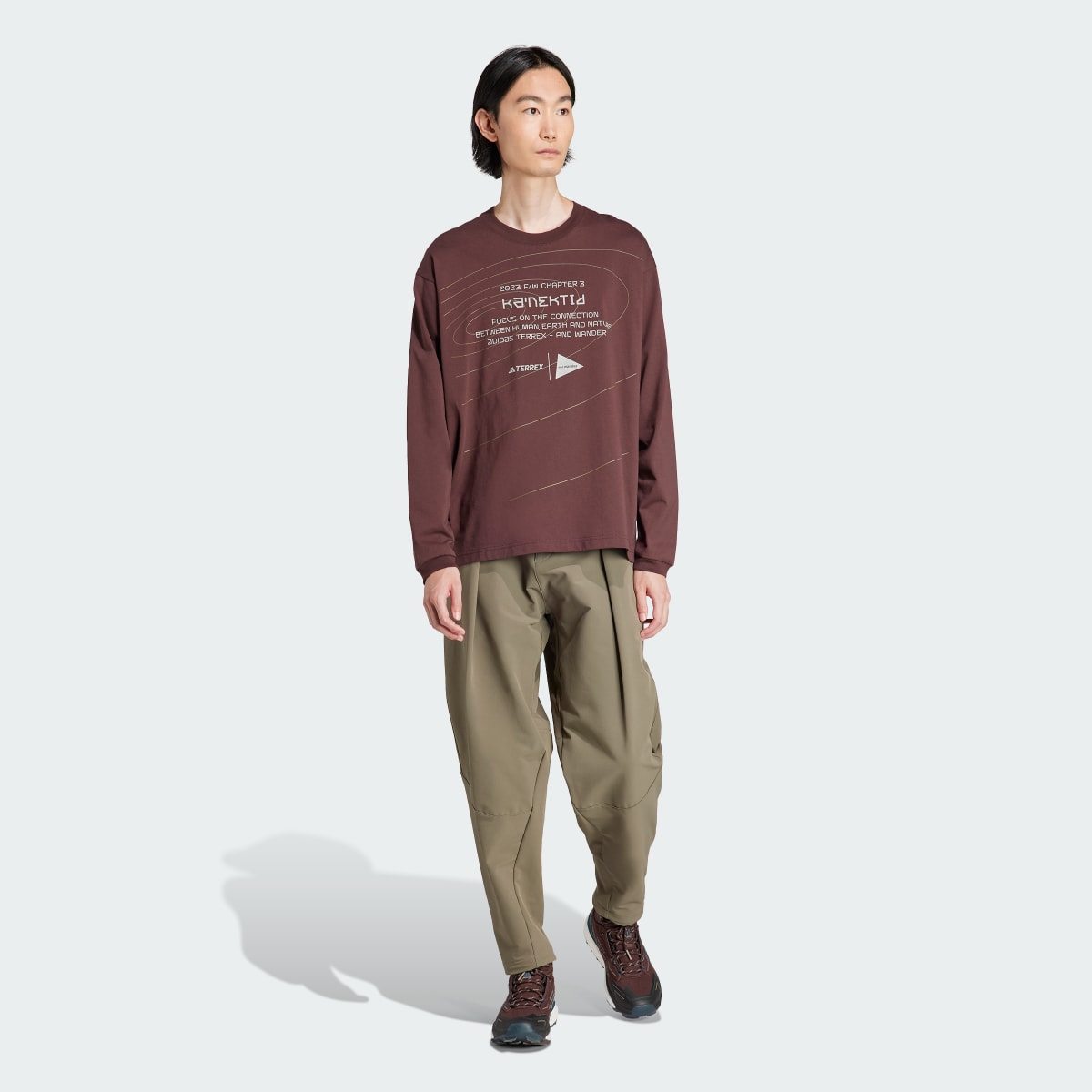 Adidas Koszulka Terrex + and wander Xploric Long Sleeve (Gender Neutral). 6