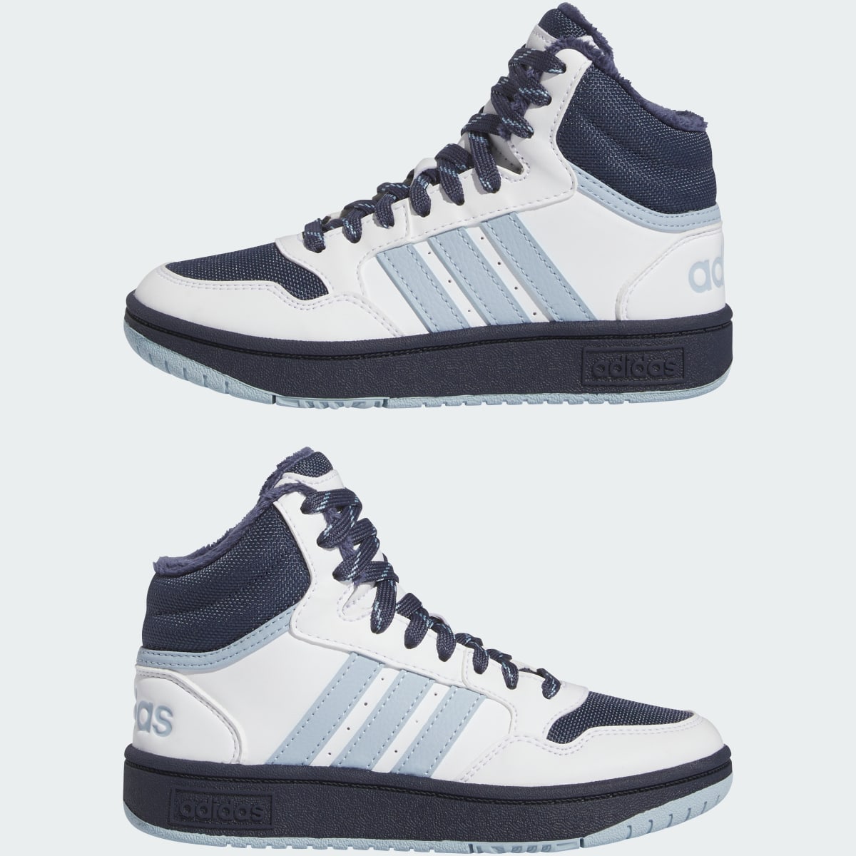 Adidas Sapatilhas Hoops Mid 3.0 – Criança. 9