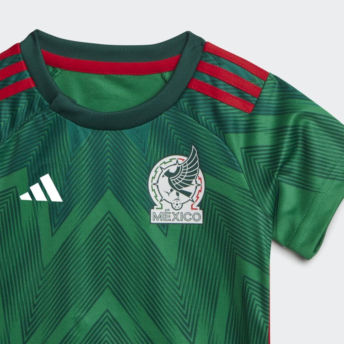 Adidas Conjunto Bebé Local Selección Nacional de México. 7