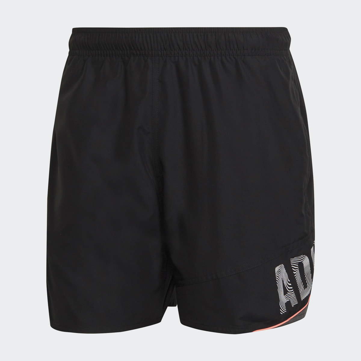 Adidas Wording Badeshorts. 5