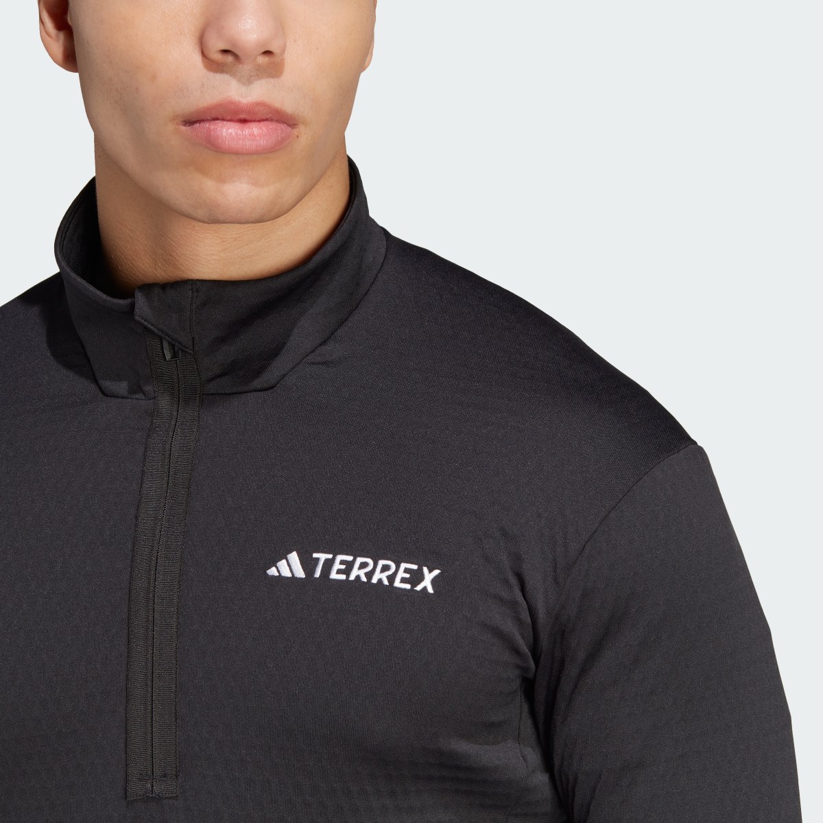 Adidas Chamarra Terrex Multi Light Cierre Frontal 1/4-Zip Felpa. 8