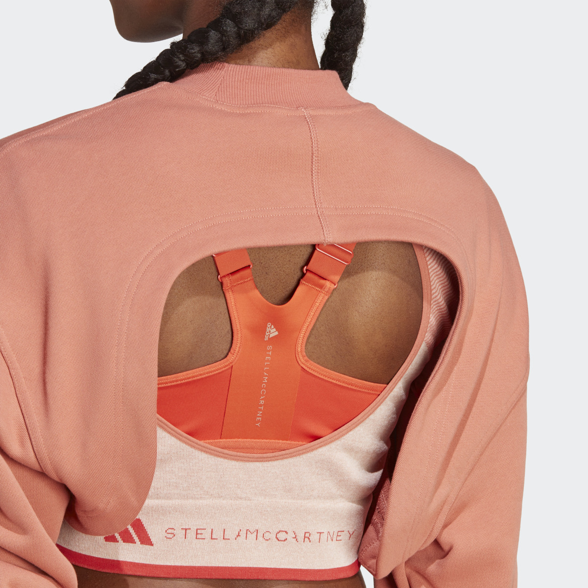Adidas by Stella McCartney TrueCasuals Cropped Sweatshirt. 7