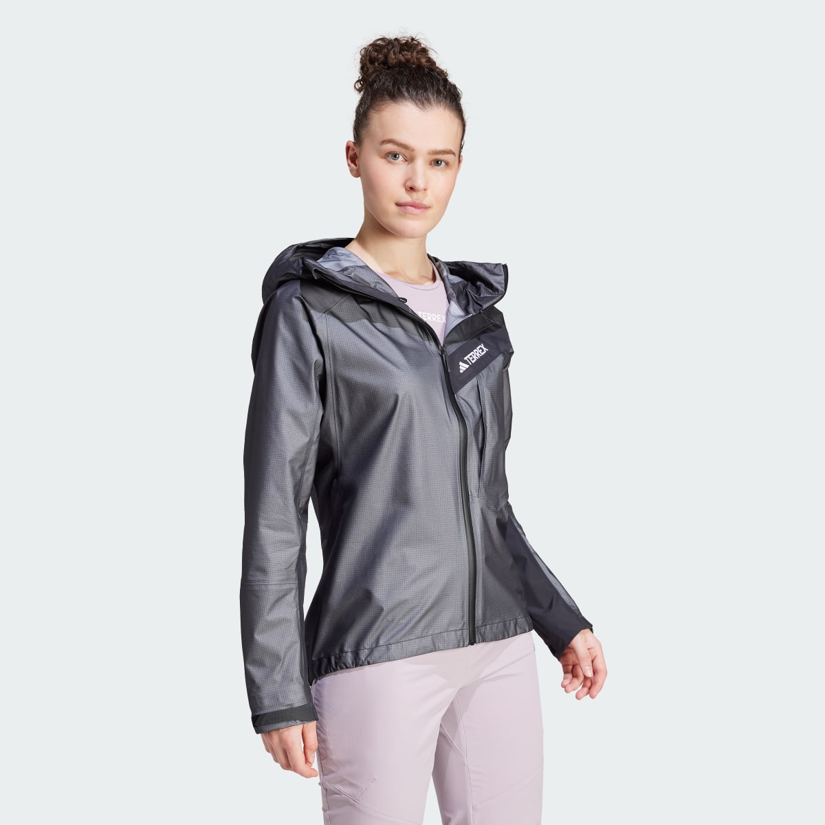 Adidas Terrex Techrock Light GORE-TEX Active Rain Jacket. 4