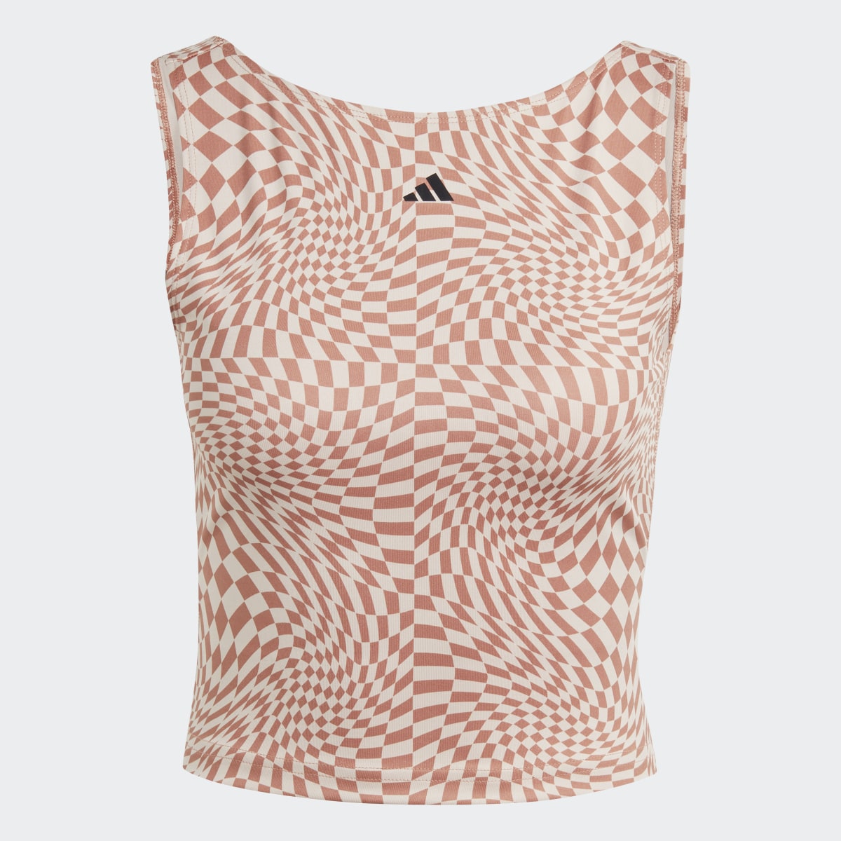 Adidas Playera sin Mangas Print Clash Yoga. 6