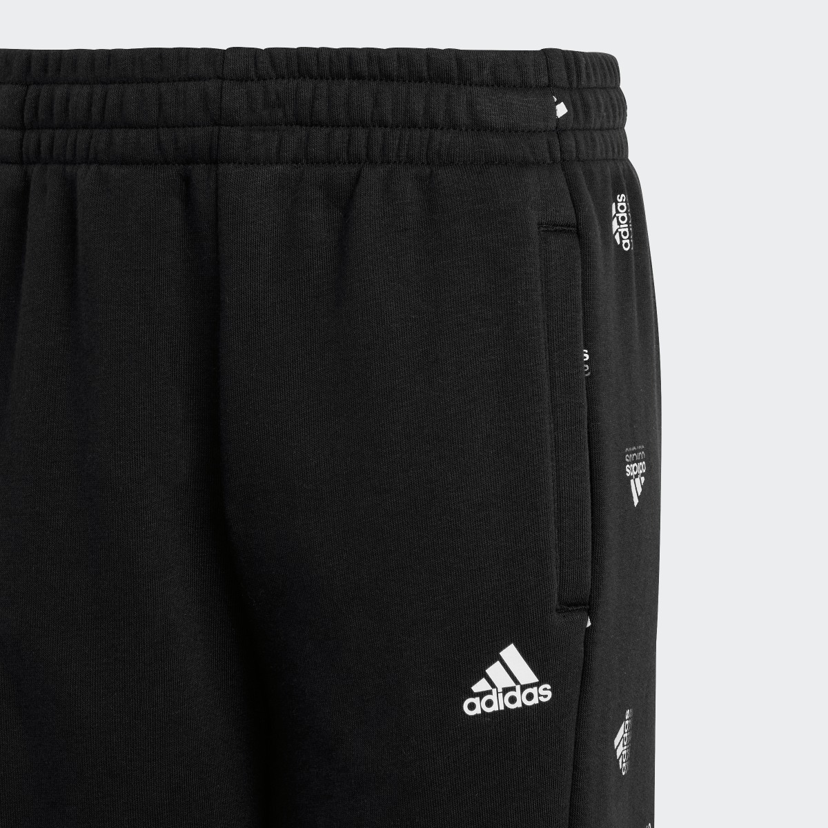 Adidas Brand Love Side Insert Print Pants. 5