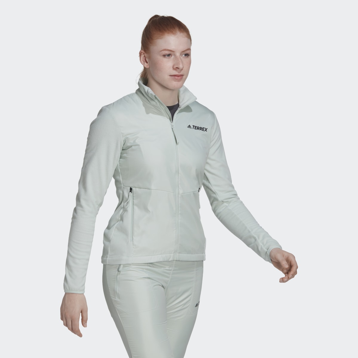Adidas Corta-vento em Fleece Primegreen Multi. 4