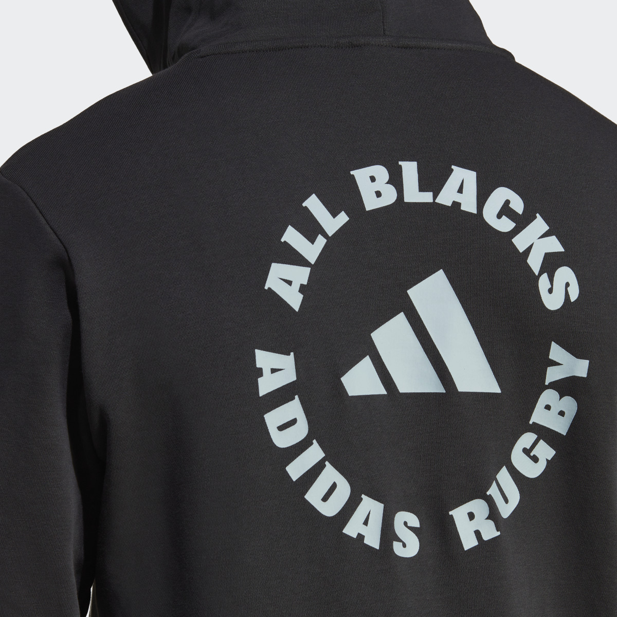 Adidas All Blacks Rugby Supporters Hoodie. 8
