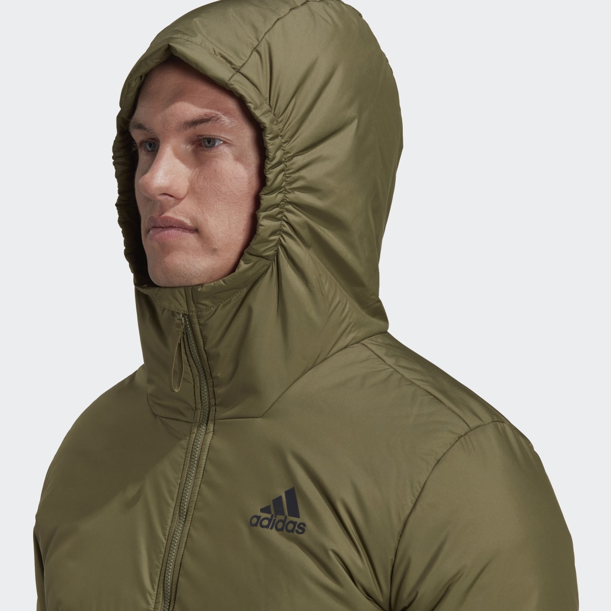 Adidas Giacca BSC 3-Stripes Hooded Insulated. 8