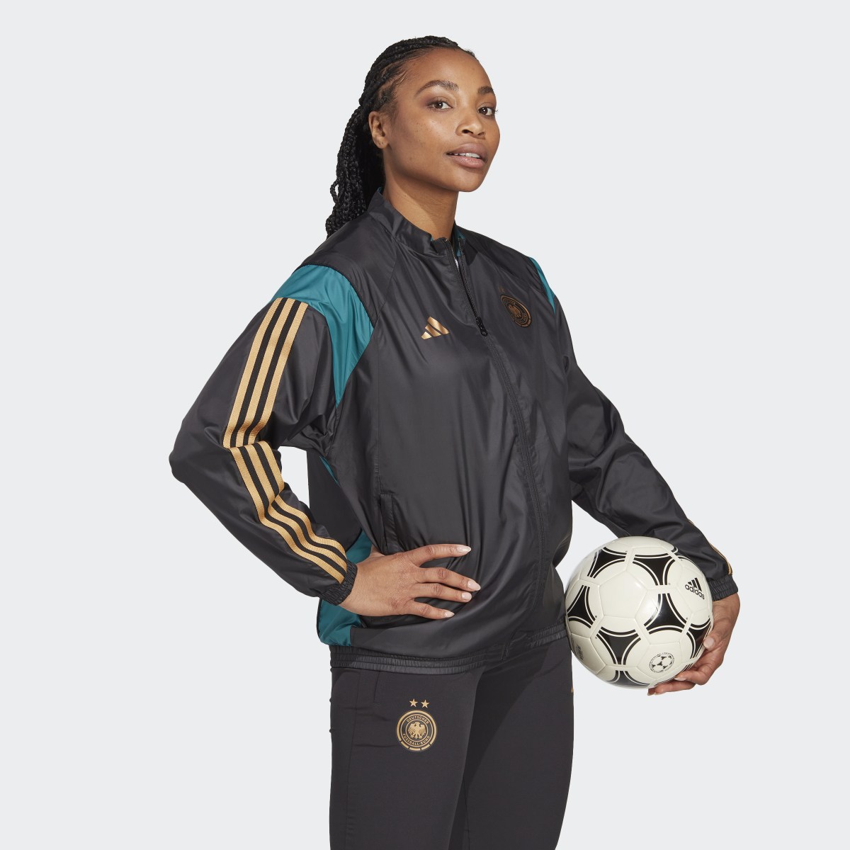 Adidas Germany Tiro 23 Presentation Jacket. 4