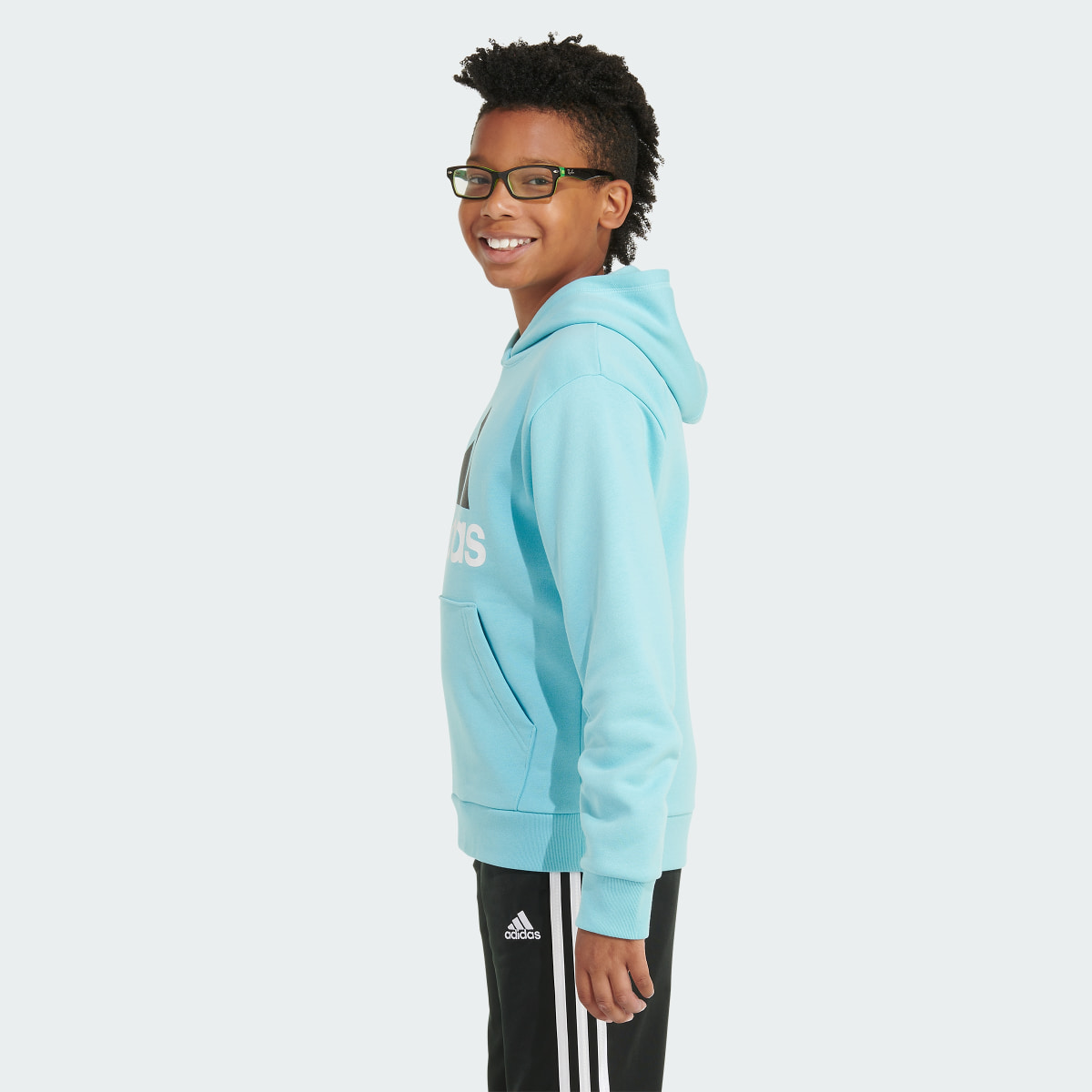 Adidas Long Sleeve Essential Fleece Hoodie. 6