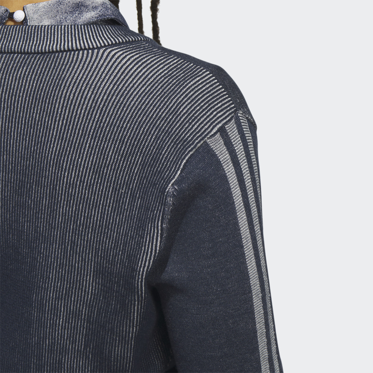 Adidas Made To Be Remade V-Neck Pullover Sweater. 8