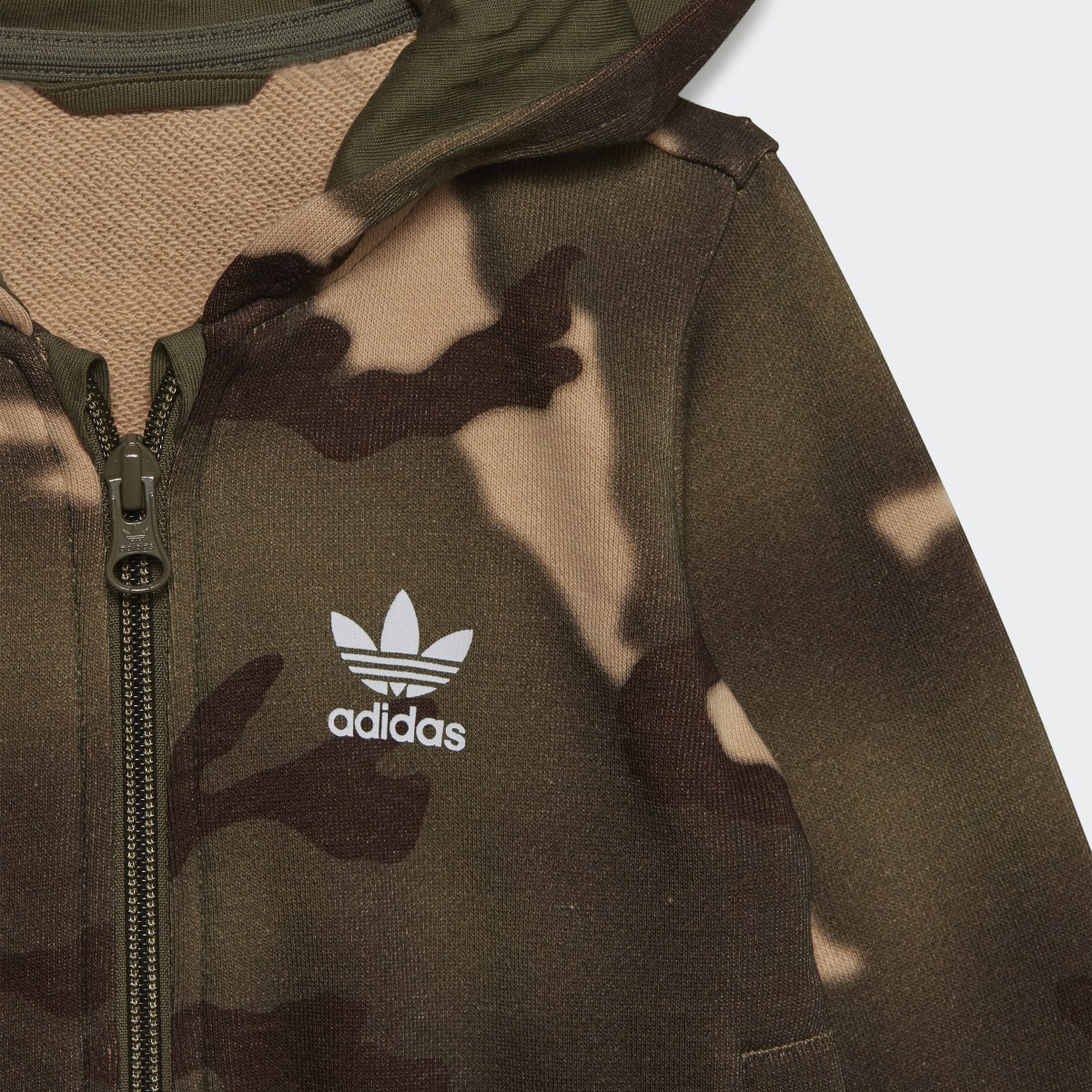 Adidas Completo Full-Zip Camo Hoodie. 7