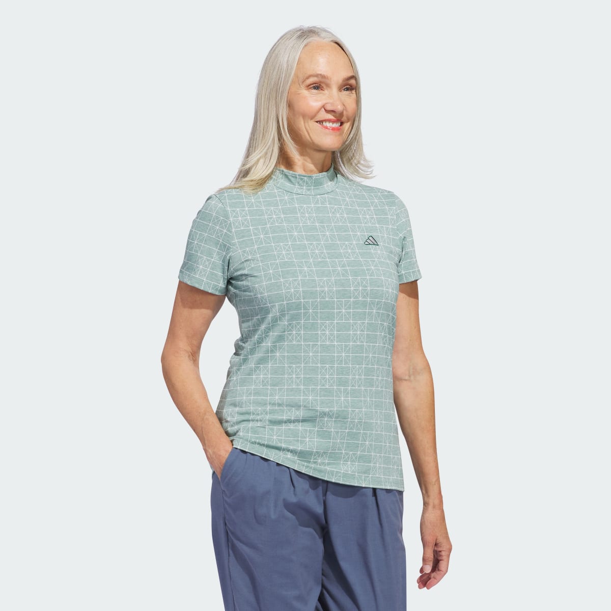 Adidas Go-To Printed Polo Shirt. 4