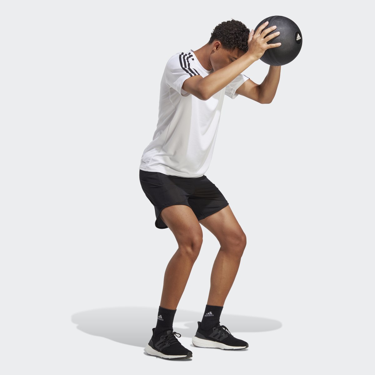 Adidas Calções em Rede para HIIT. 4