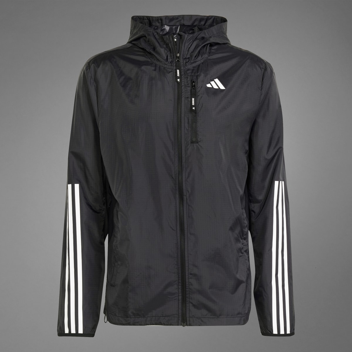 Adidas Own the Run 3-Stripes Jacket. 9