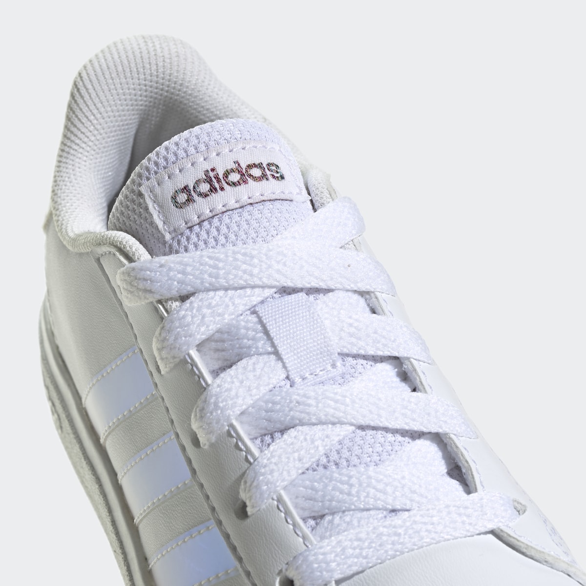 Adidas Grand Court Lifestyle Lace Tennis Shoes. 9