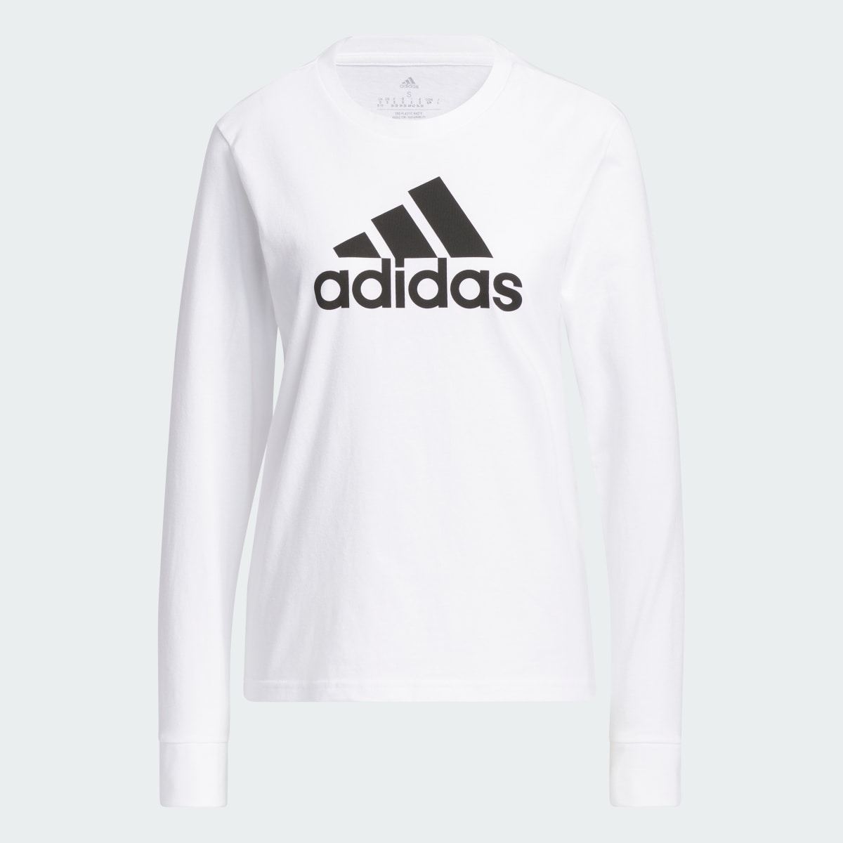 Adidas Sportswear Logo Long Sleeve Tee. 5