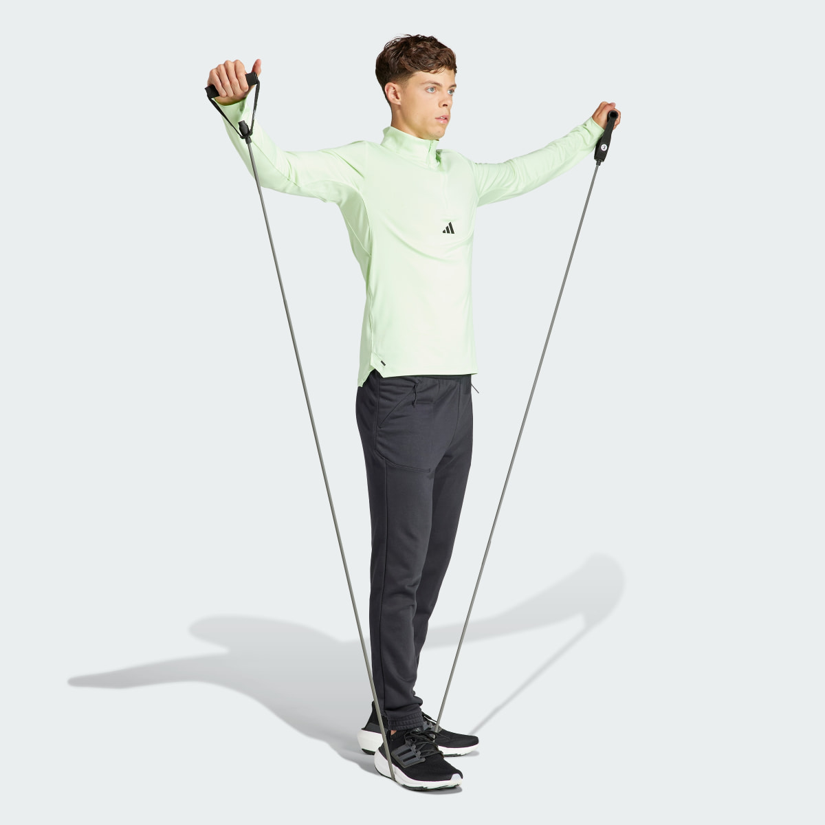Adidas Workout Quarter-Zip Track Top. 5
