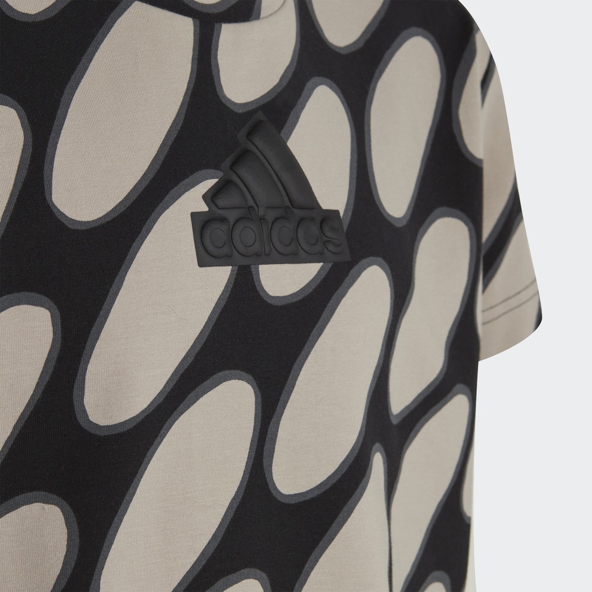 Adidas Marimekko Allover Print Cotton Tişört. 5