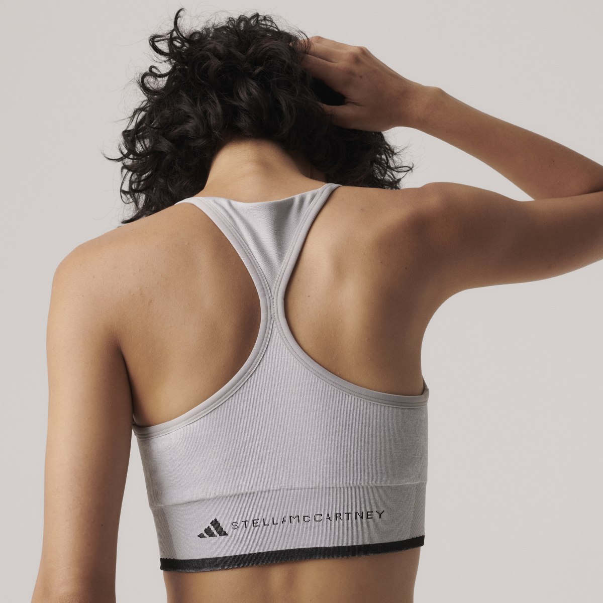 Adidas by Stella McCartney TrueStrength Seamless Yoga Medium-Support Sporcu Sütyeni. 5