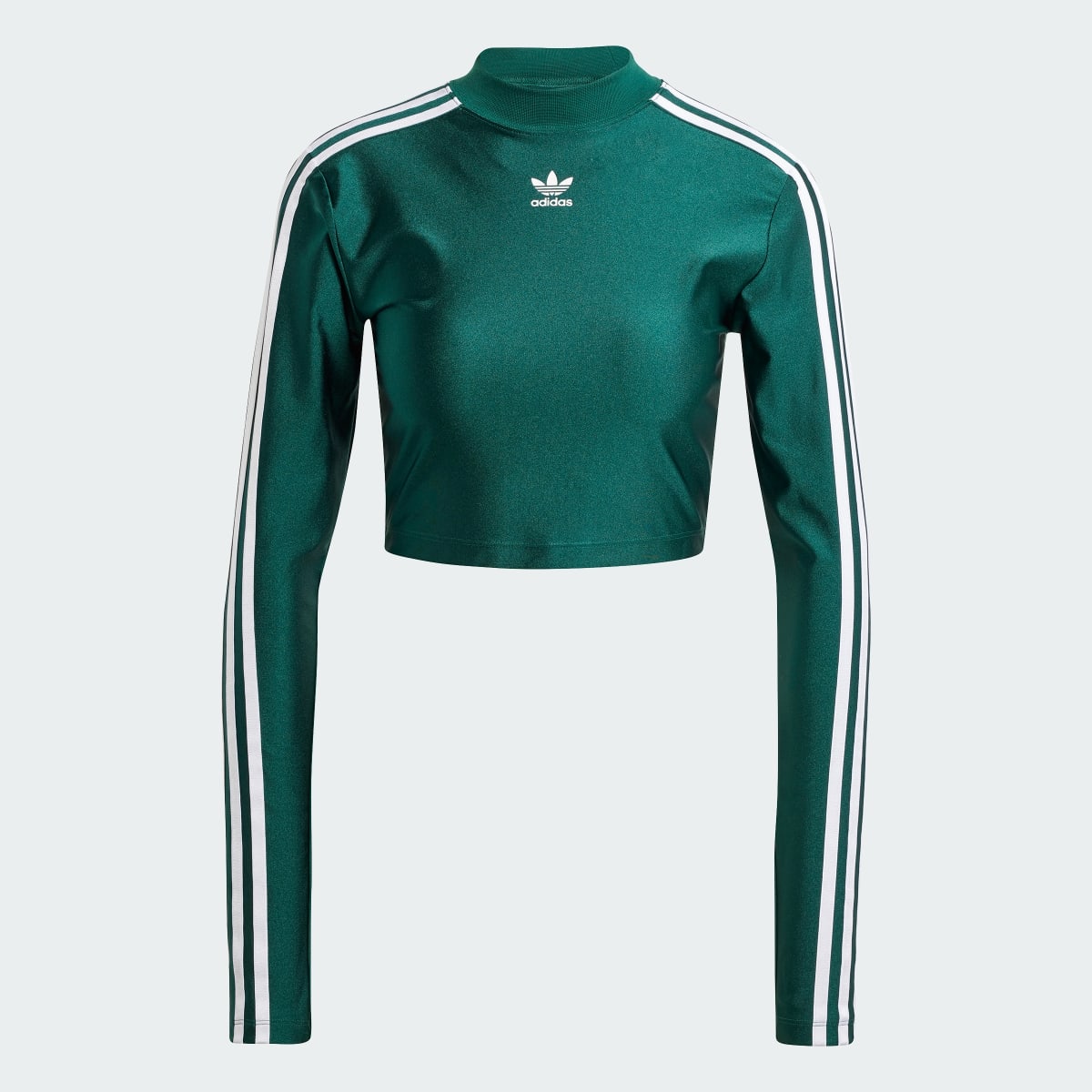 Adidas Koszulka 3-Stripes Cropped Long Sleeve. 5