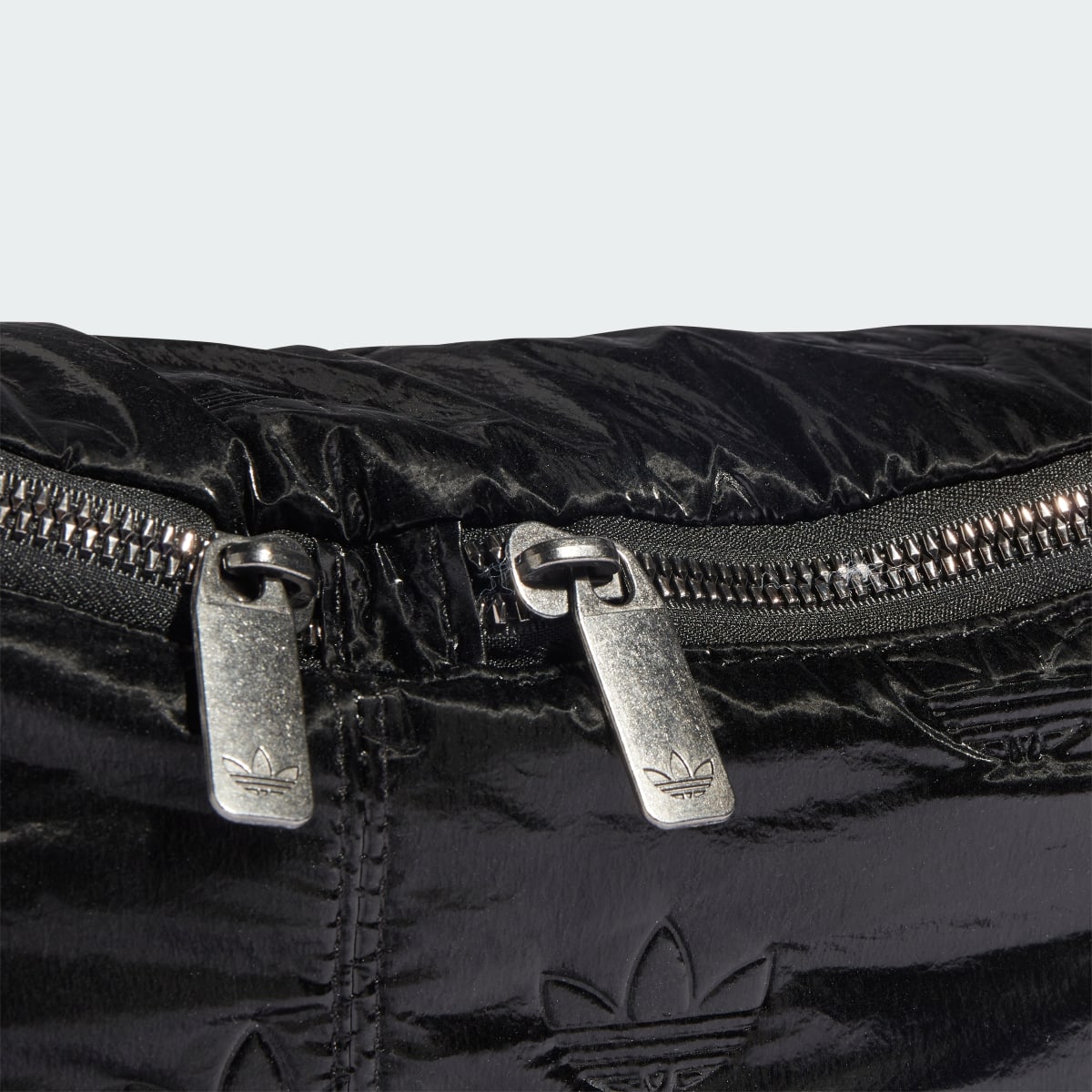 Adidas Puffy Satin Oversized Waist Bag. 6