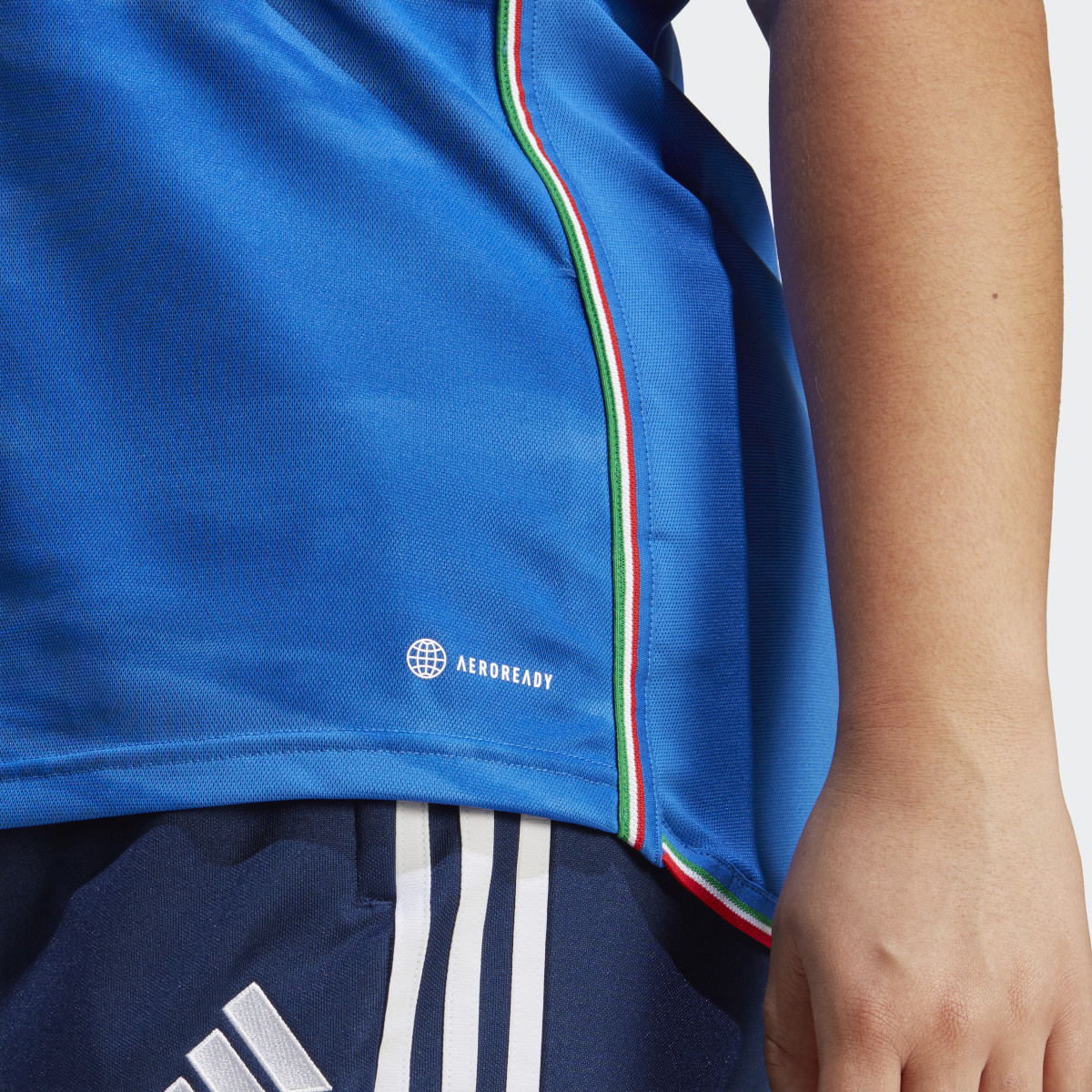 Adidas Camiseta primera equipación selección femenina Italia 23 (Tallas grandes). 8
