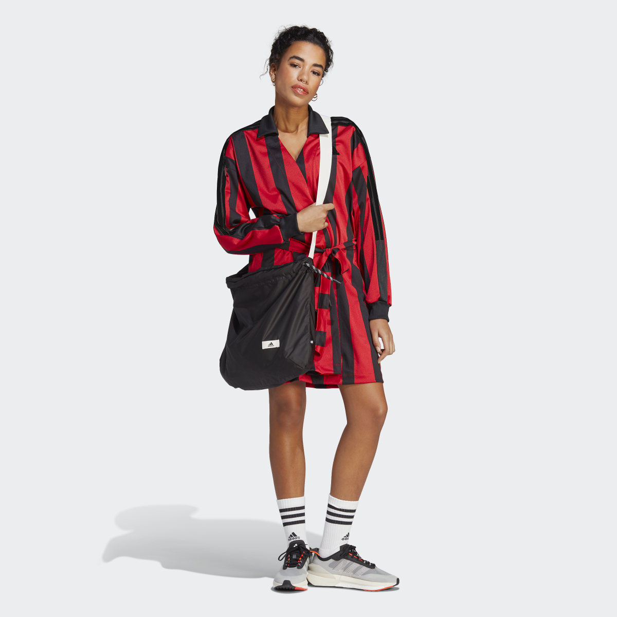 Adidas Jacquard Jersey Dress. 4