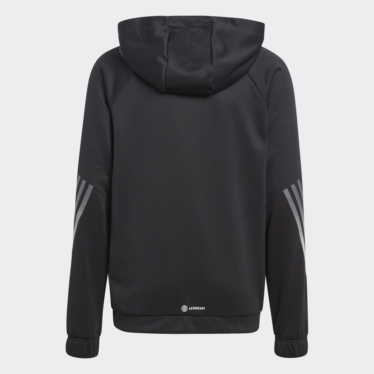 Adidas Sudadera con capucha Train Icons AEROREADY 3 bandas. 4