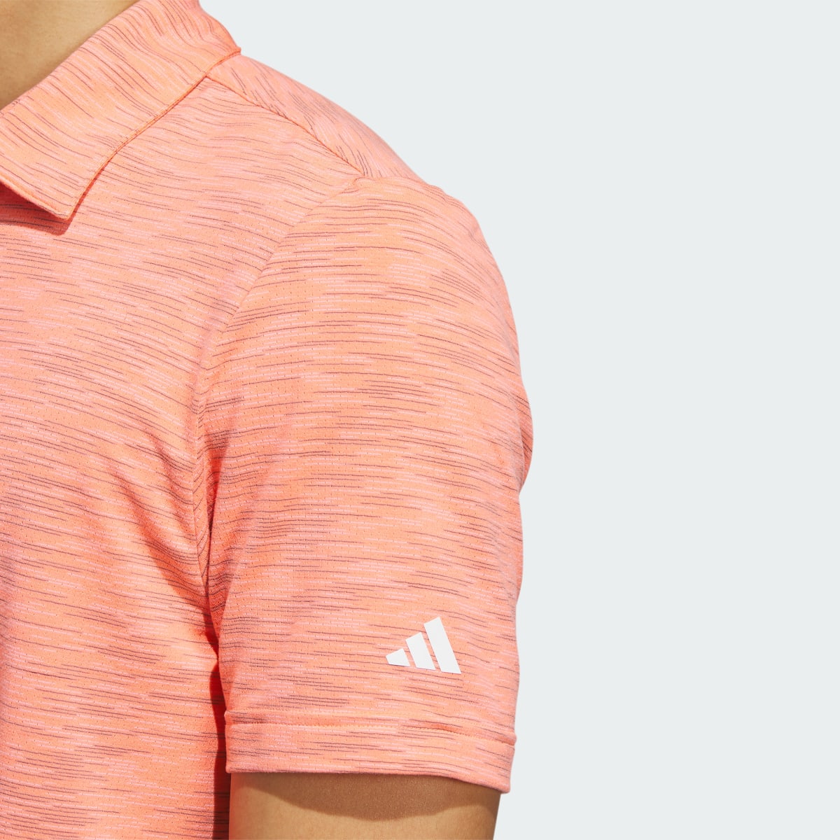 Adidas Space Dye Golf Polo Shirt. 7