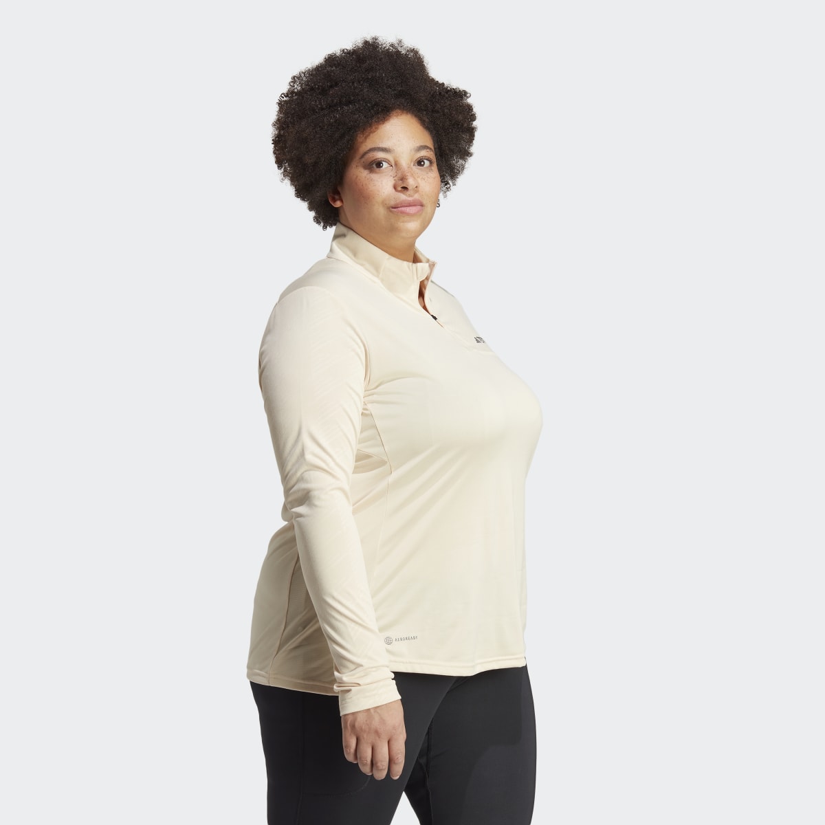 Adidas Camisola com Meio Fecho Multi TERREX (Plus Size). 4