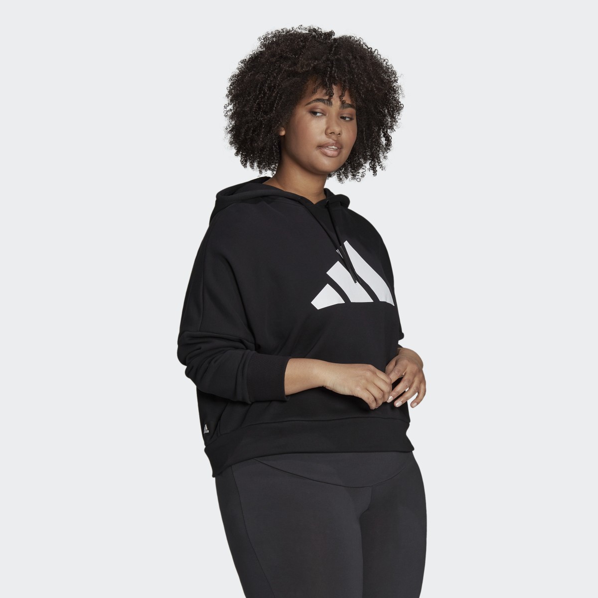 Adidas Sportswear Future Icons Hoodie (Plus Size). 4