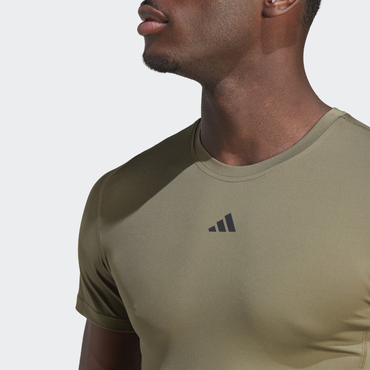 Adidas Techfit Training T-Shirt. 6