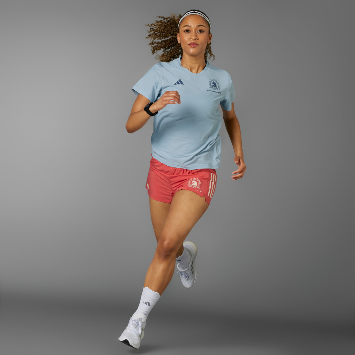 Adidas Boston Marathon 2024 Own the Run Tee. 8