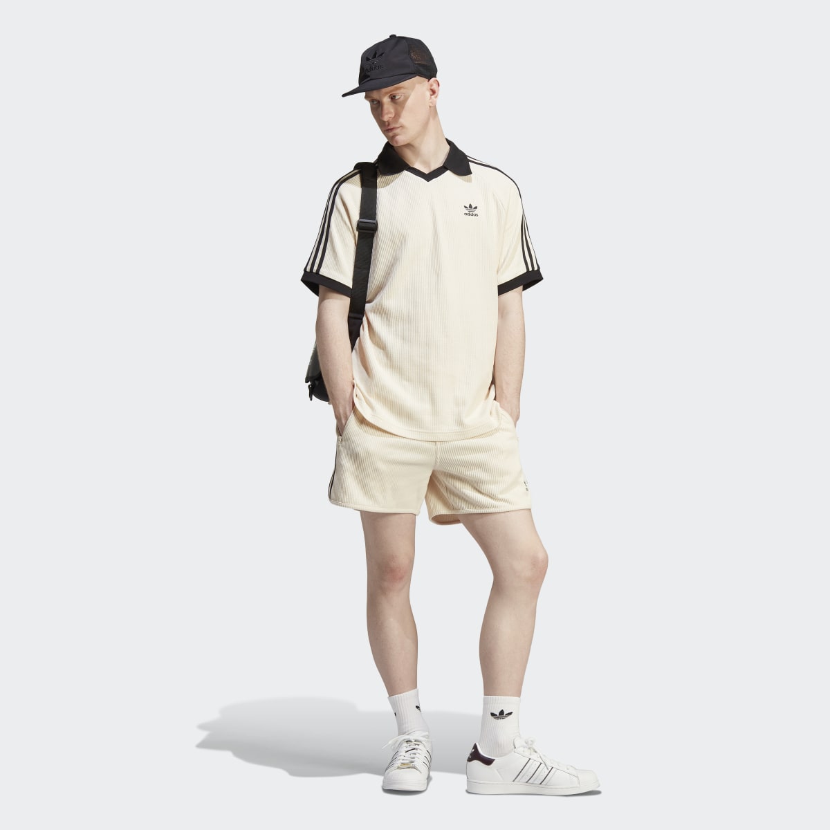 Adidas Polo gaufré Adicolor Classics. 5 Adidas Polo gaufré Adicolor Classics. 5