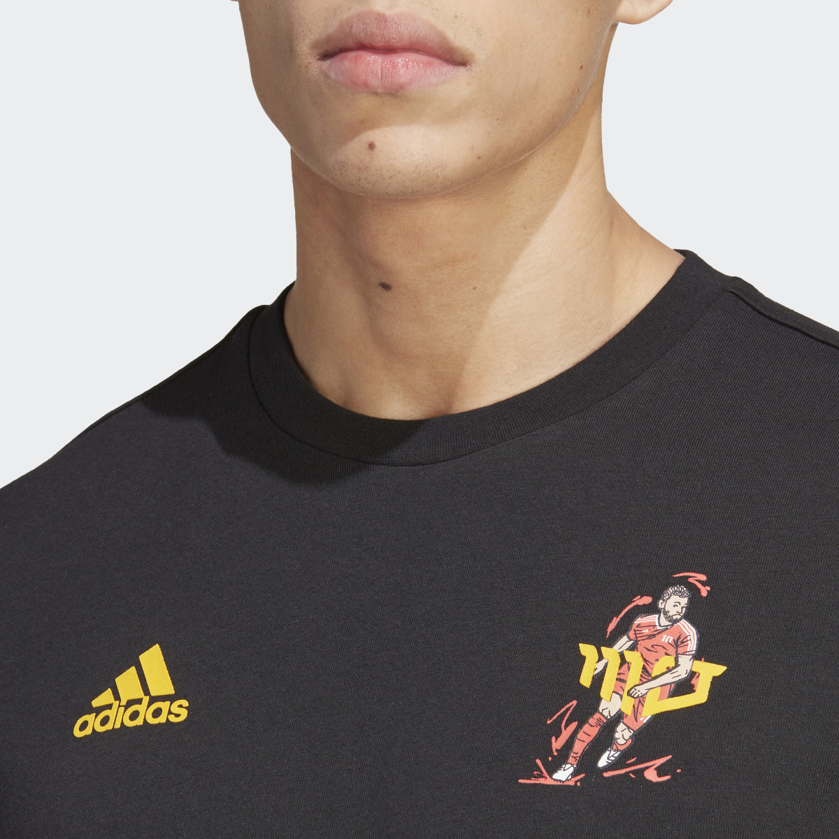 Adidas Salah Soccer Icon Graphic Tee. 7