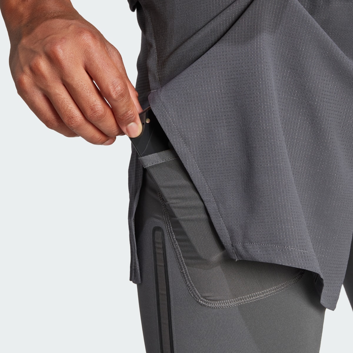 Adidas HEAT.RDY HIIT Elevated Training 2-in-1 Shorts. 7