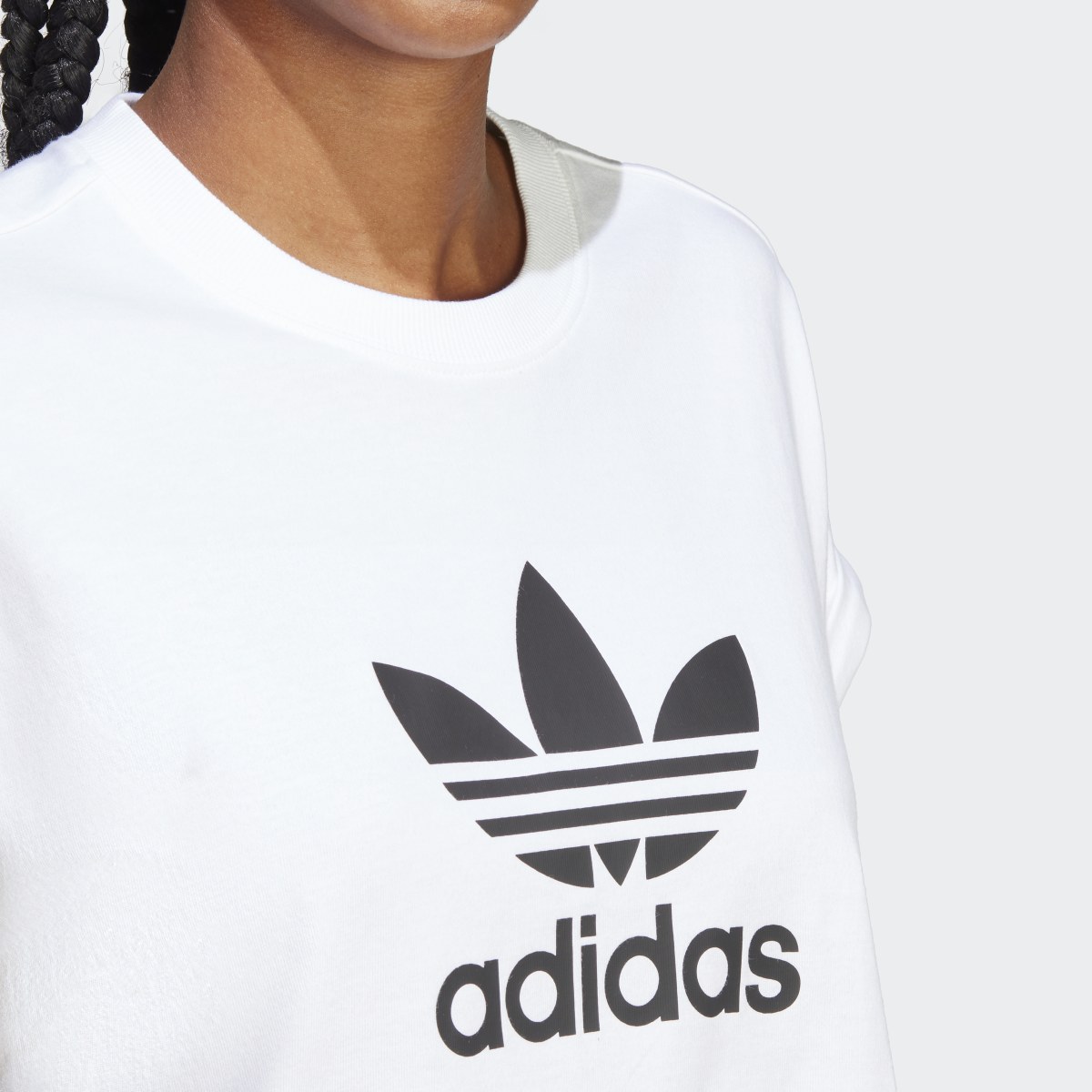Adidas Adicolor Classics Short Trefoil Tişört. 6