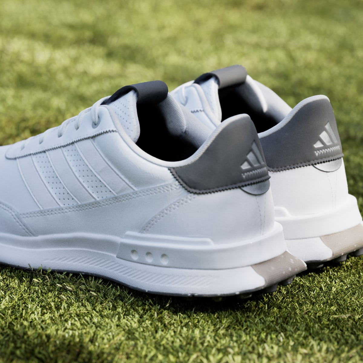 Adidas S2G Spikeless Leather 24 Golf Shoes. 9