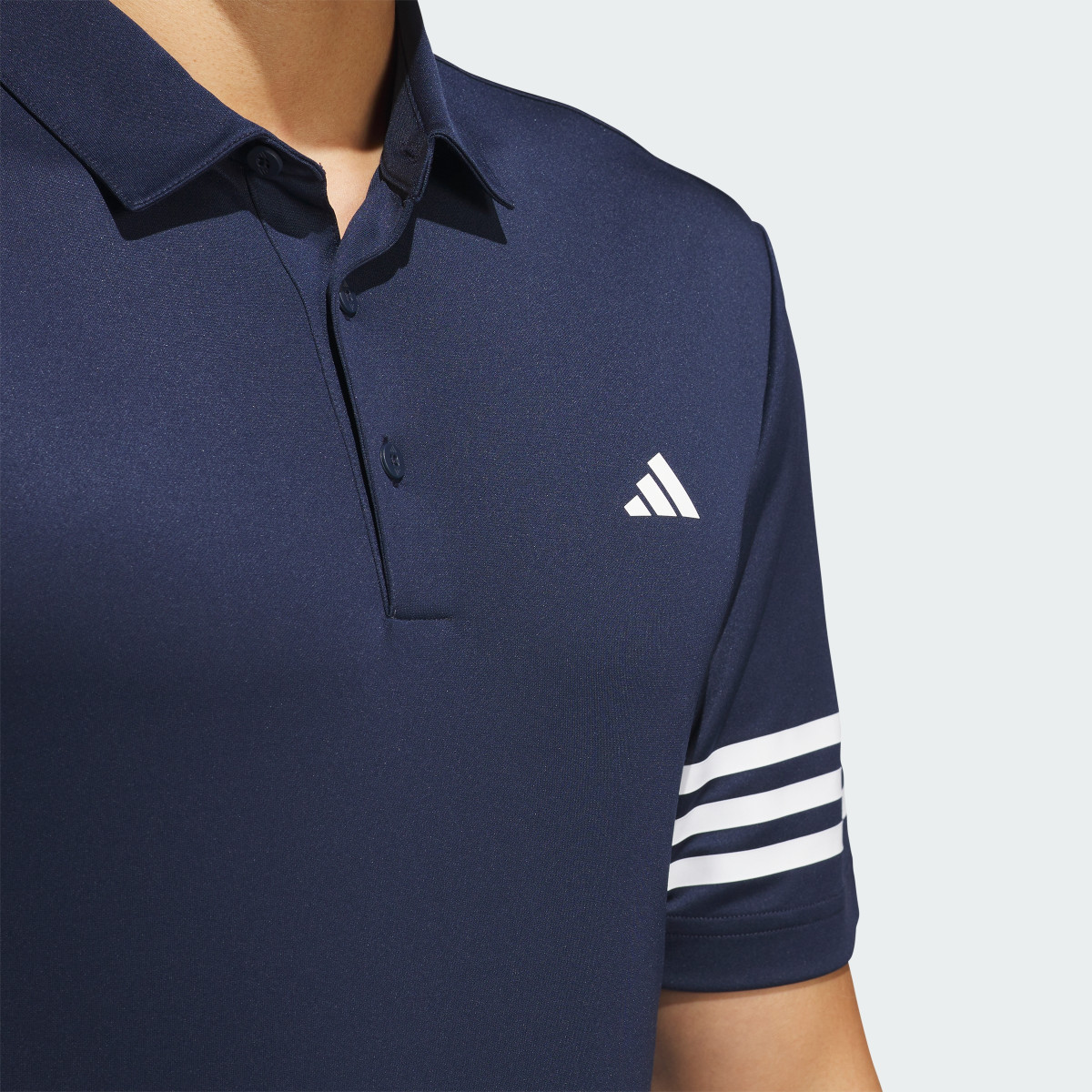 Adidas Playera Polo 3 Franjas. 6