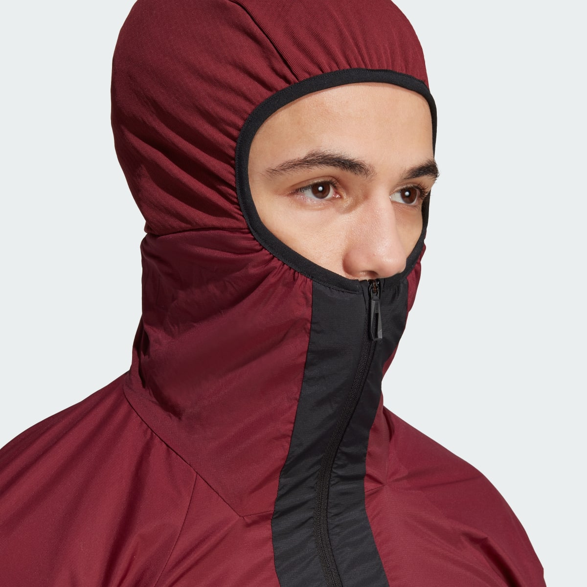 Adidas Veste ultralégère en molleton à capuche et demi-zip Techrock. 10