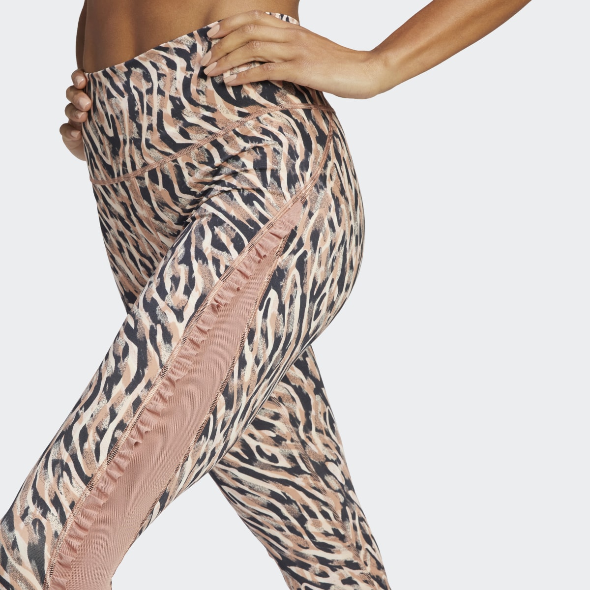 Adidas Yoga Studio Clash Print 7/8 Leggings. 6