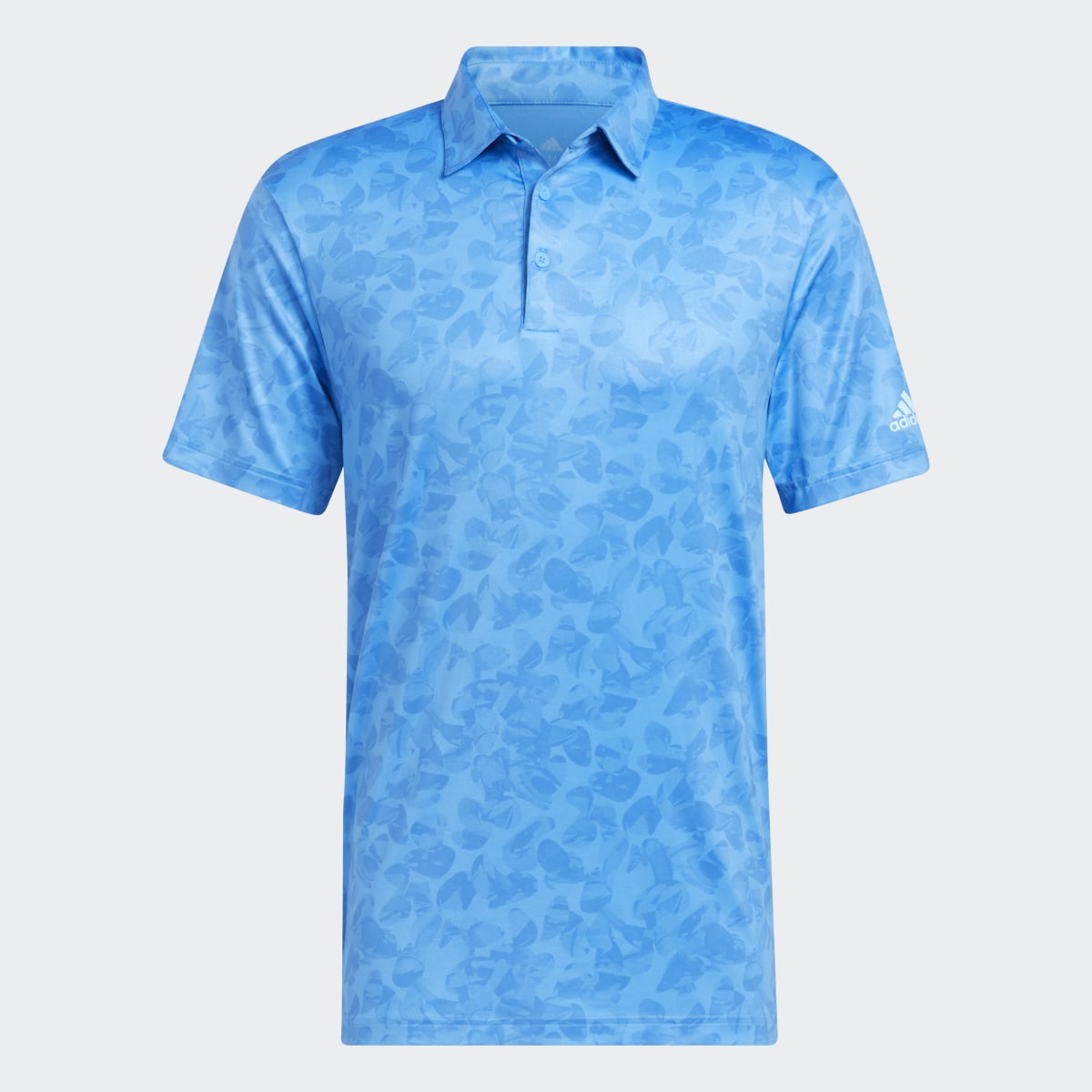 Adidas Prisma-Print Golf Polo Shirt. 5