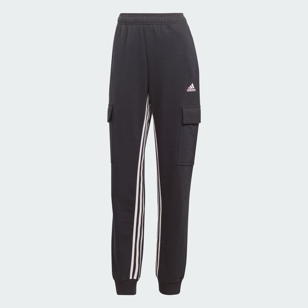 Adidas Dance 3-Stripes High-Waisted Tapered Cargo Pants. 4