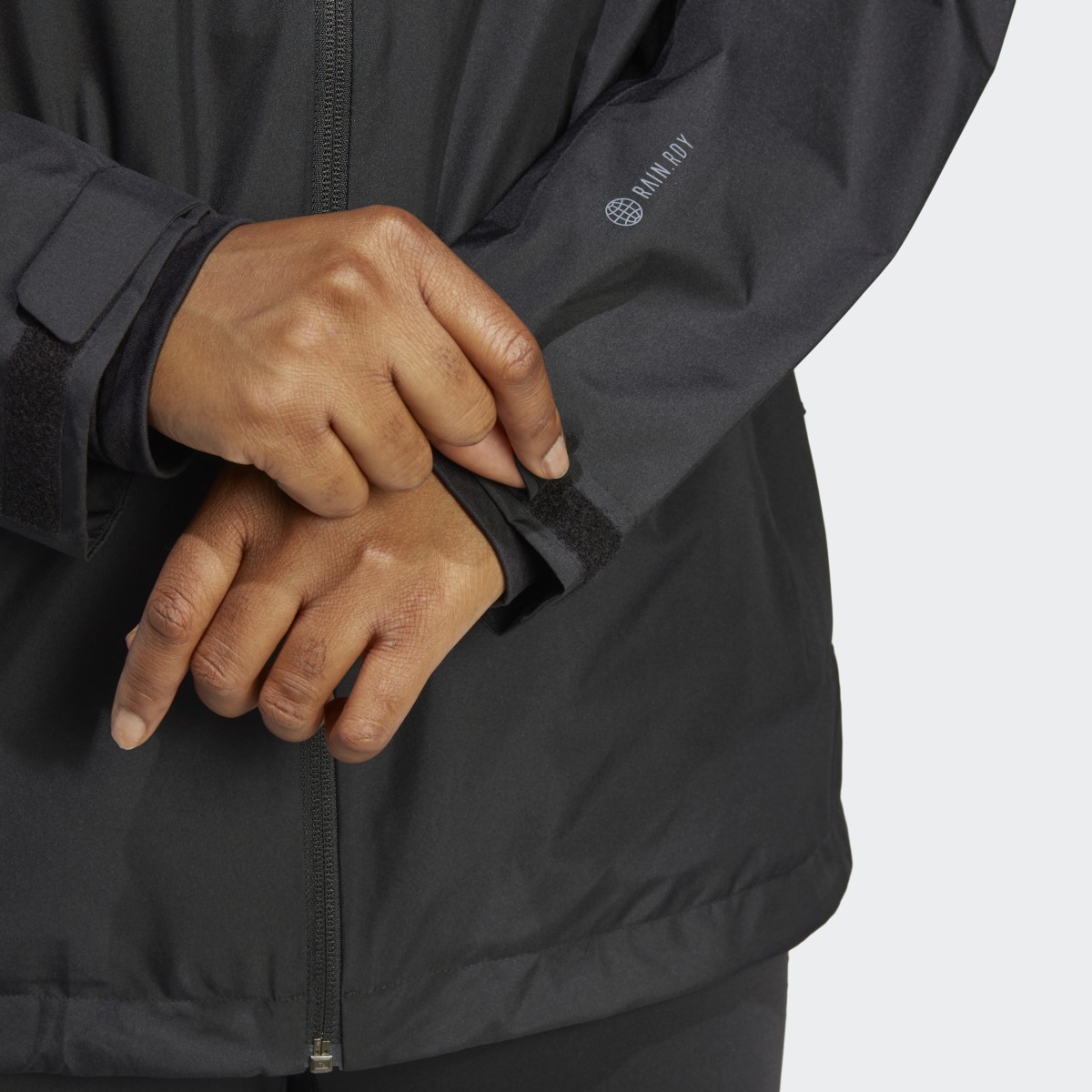 Adidas Terrex Multi RAIN.RDY 2-Layer Rain Jacket (Plus Size). 6