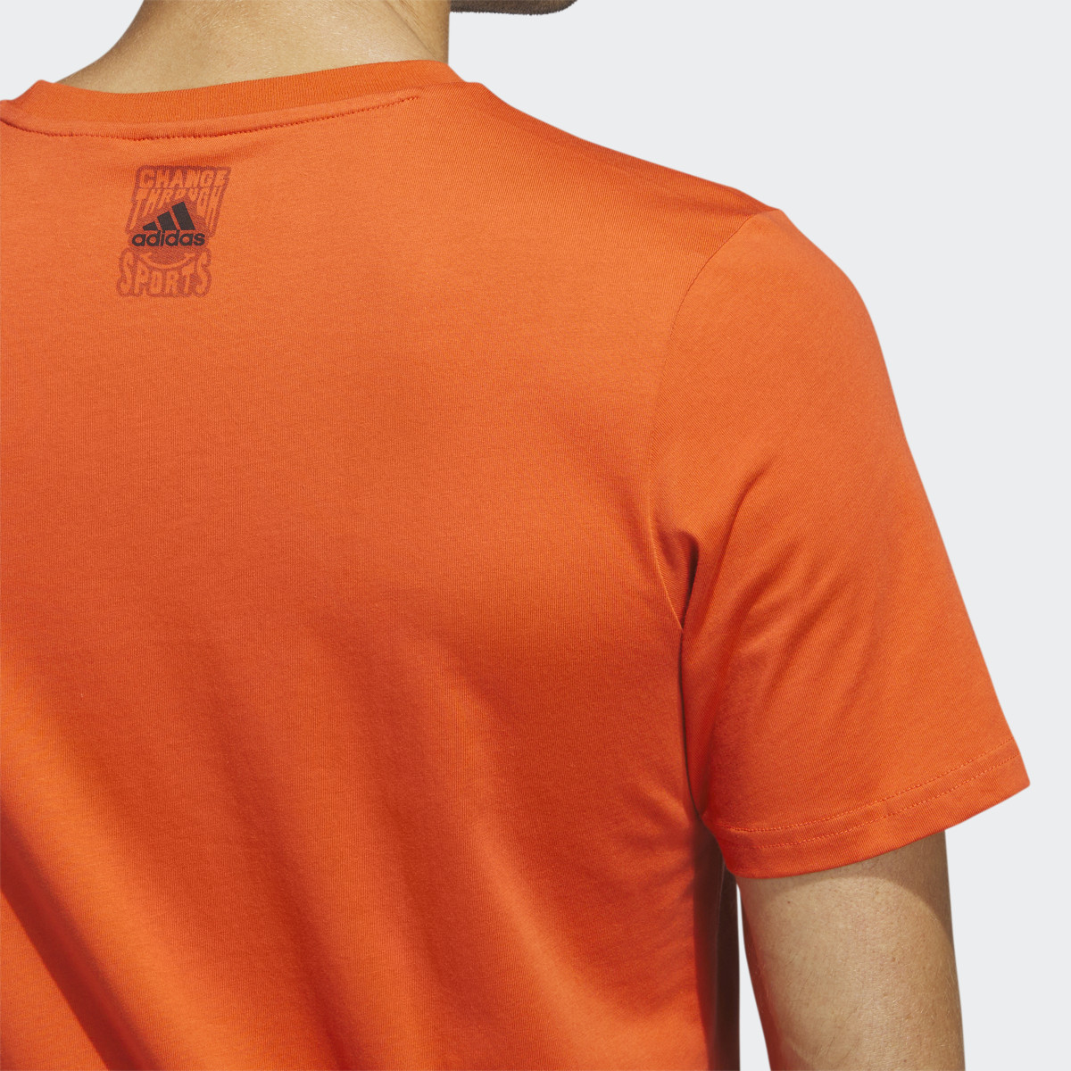 Adidas Change Through Sports Earth Graphic T-Shirt. 7