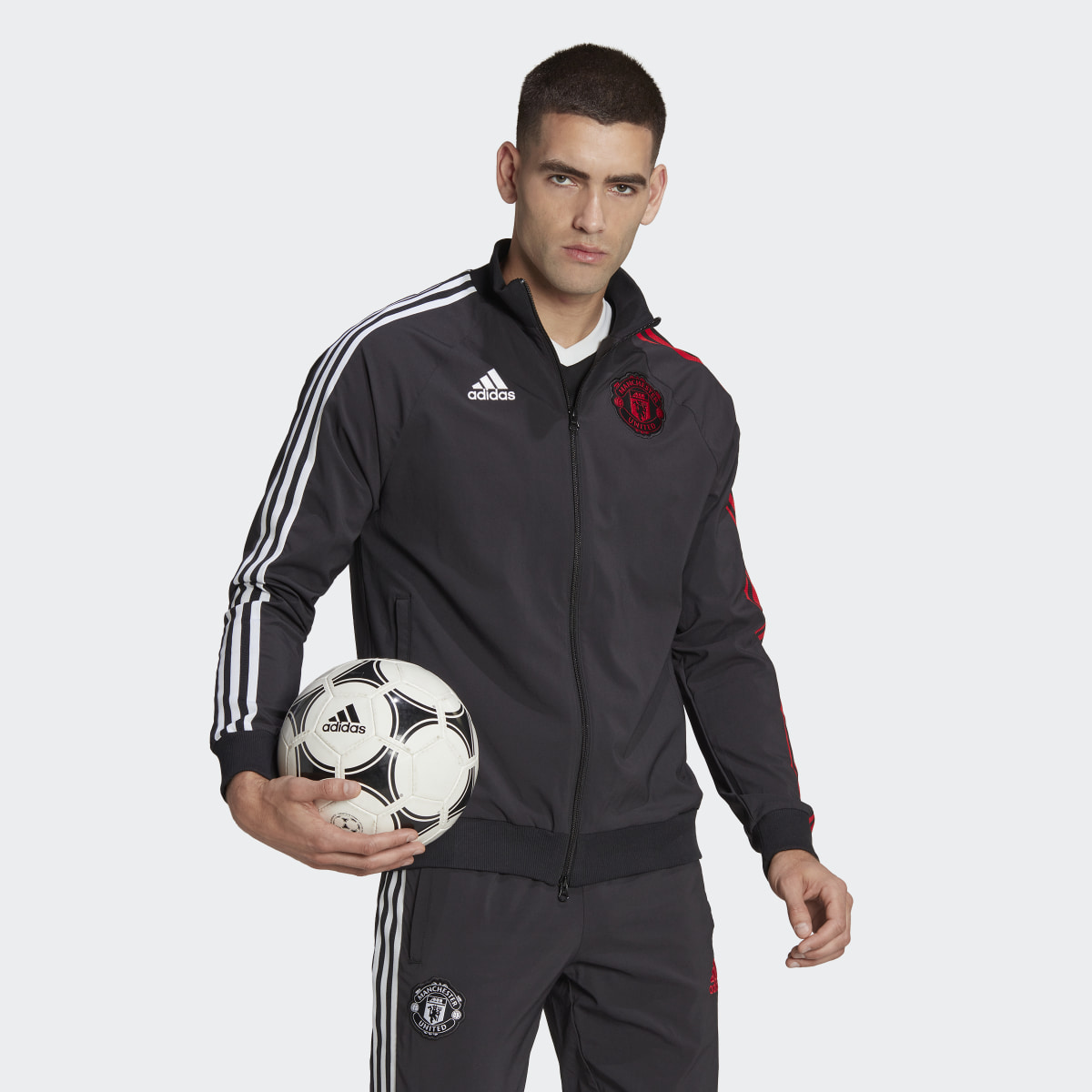 Adidas Casaco de Viagem do Manchester United. 4