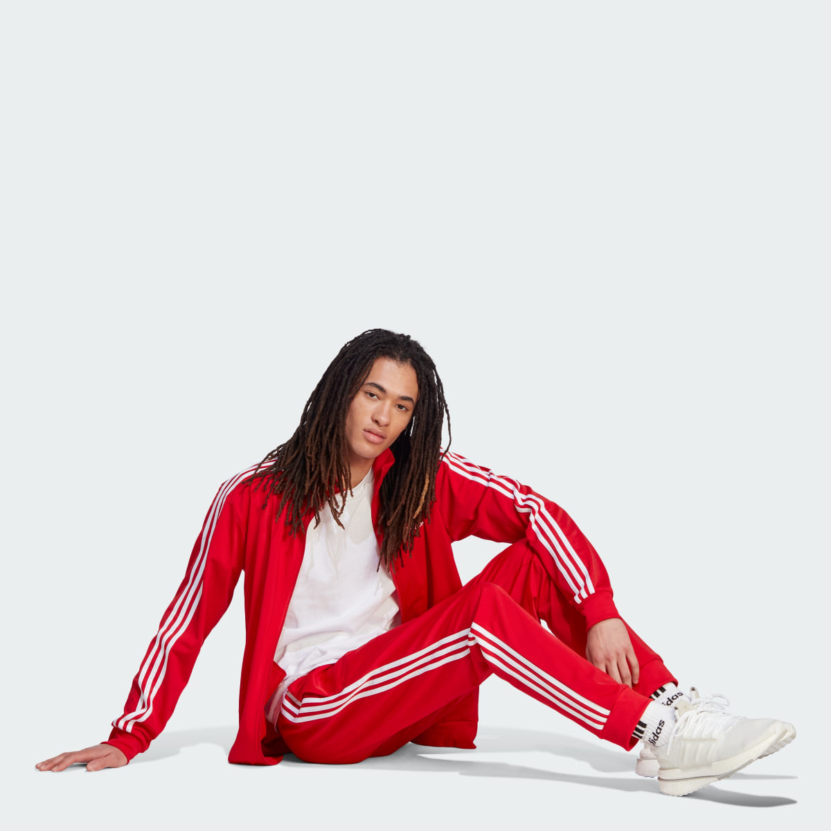 Adidas Basic 3-Stripes Tricot Track Suit. 4