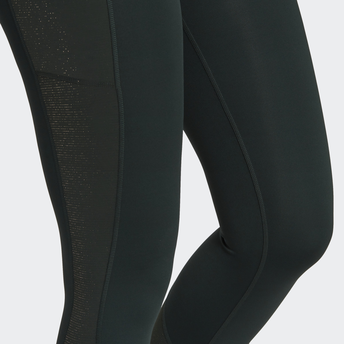 Adidas Optime Training Shiny Full Length Leggings. 8