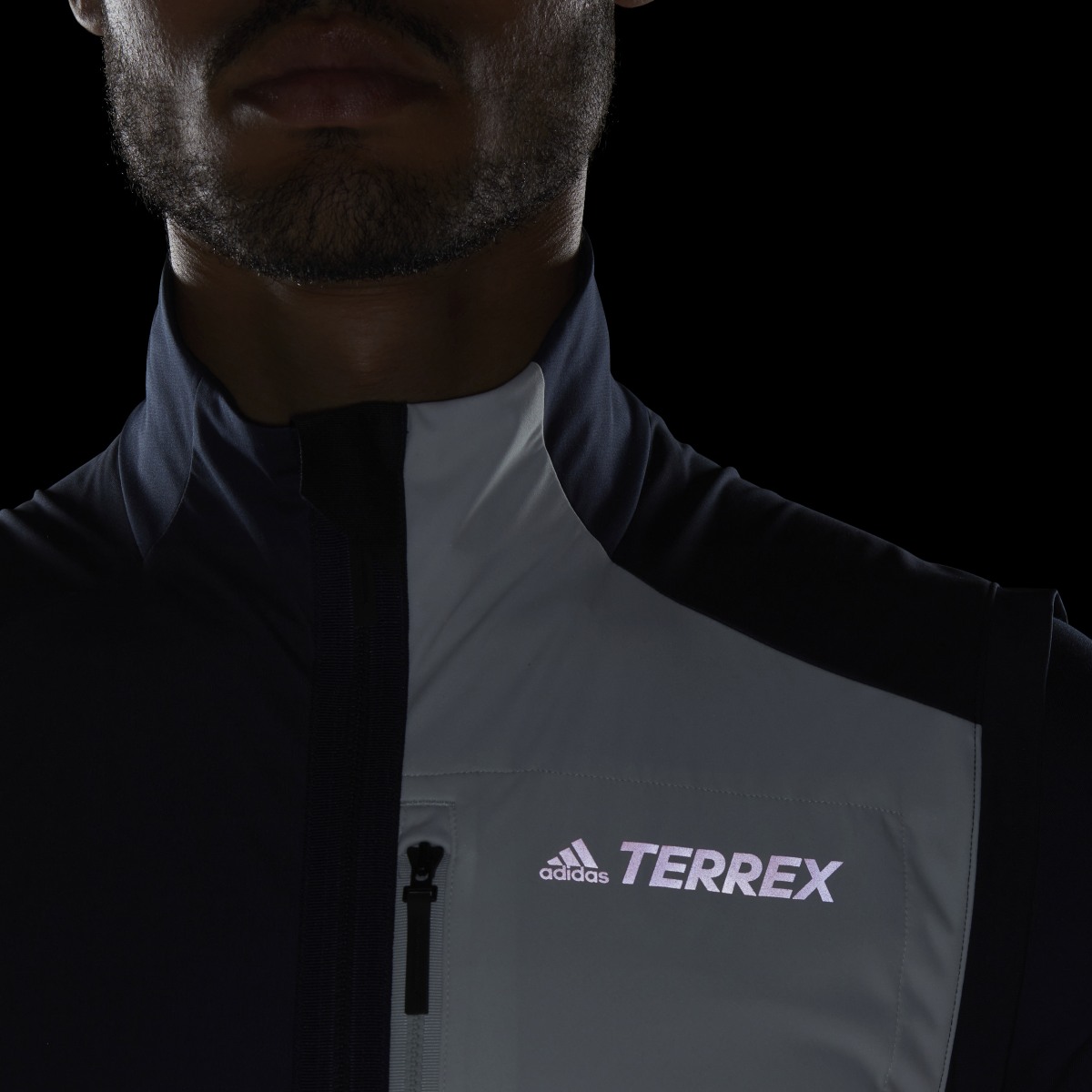 Adidas Terrex Xperior Cross-Country Ski Soft Shell Vest. 9